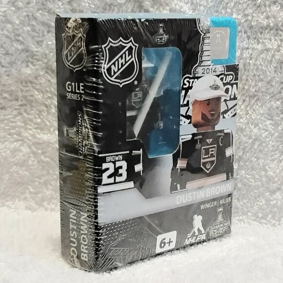 3/$50 Sealed 2014 NHL Dustin Brown Mini Figure G1LE Stanley... by OYO Sports!! - Picture 2 of 4